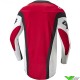 Alpinestars Techstar Ocuri 2024 Motocross Jersey - Mars Red / White / Black