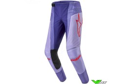 Alpinestars Techstar Ocuri 2024 Motocross Pants - Purple / Hot Orange