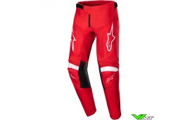 Alpinestars Racer Lurv 2024 Youth Motocross Pants - Mars Red / White