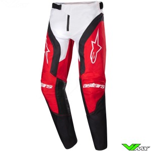 Alpinestars Racer Ocuri 2024 Youth Motocross Pants - Mars Red / White / Black