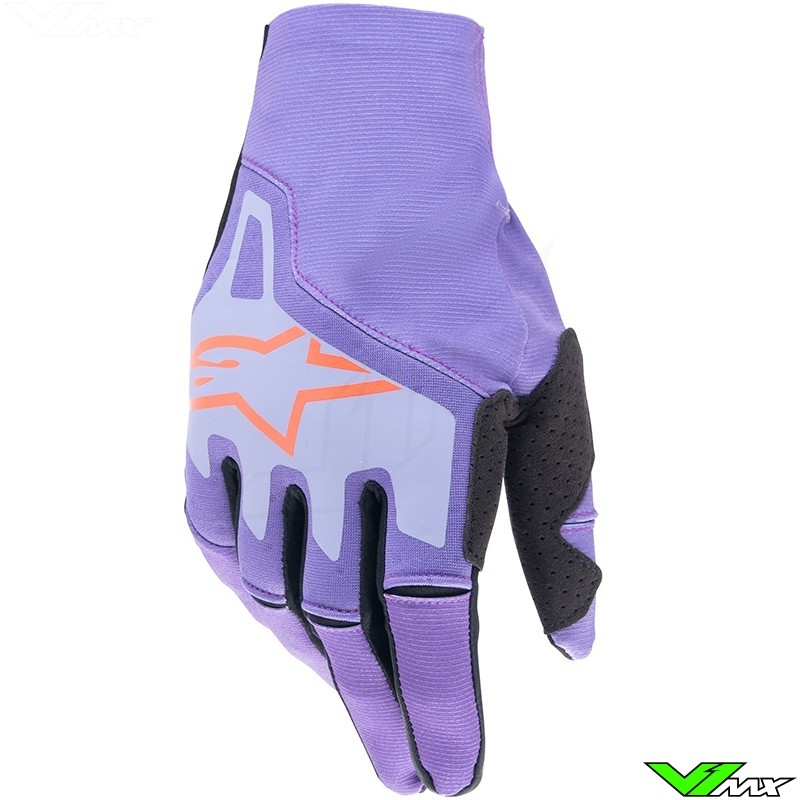 Alpinestars Techstar 2024 Motocross Gloves - Purple / Black