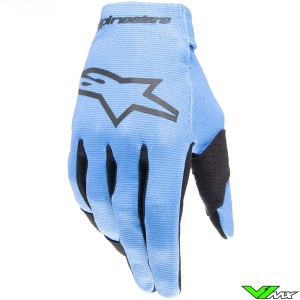 Alpinestars Radar 2024 Youth Motocross Gloves - Light Blue