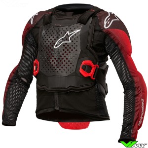 Alpinestars Bionic Tech Youth Protection Jacket - Black / Red