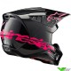 Alpinestars S-M5 Corp Crosshelm - Diva Roze / Zwart