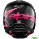 Alpinestars S-M5 Corp Motocross Helmet - Diva Pink / Black