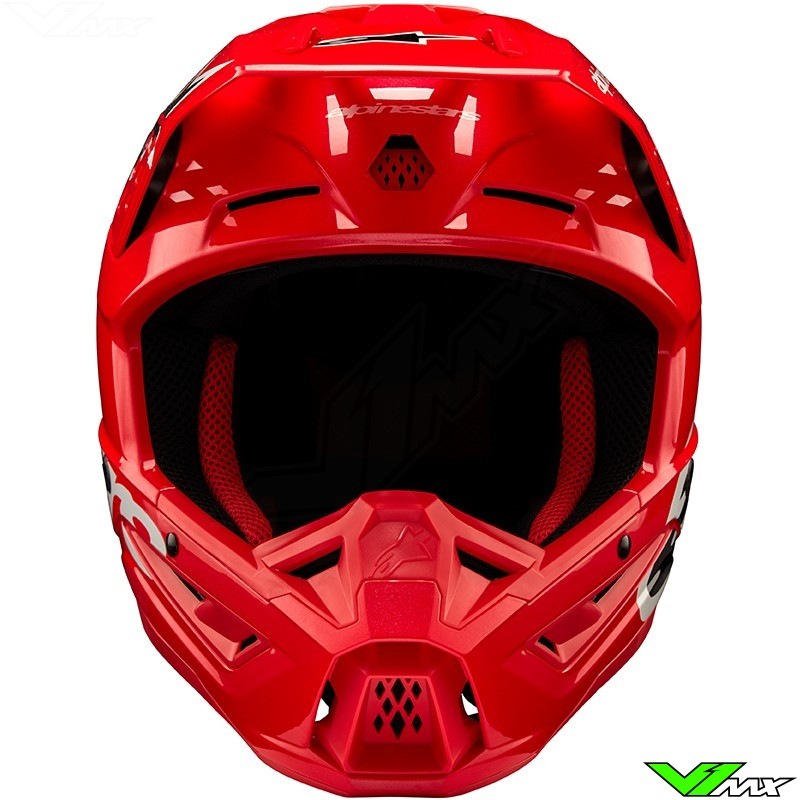 Alpinestars SM5 Corp Motocross Helmet Bright Red
