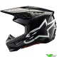 Alpinestars S-M5 Corp Motocross Helmet - Dark Grey