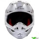 Alpinestars S-M10 Solid Motocross Helmet - White