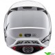 Alpinestars S-M10 Solid Motocross Helmet - White