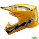 Alpinestars S-M10 Ampress Motocross Helmet - Black / Yellow