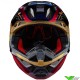 Alpinestars S-M10 Era Motocross Helmet - Gold / Yellow / Red