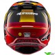 Alpinestars S-M10 Era Motocross Helmet - Gold / Yellow / Red