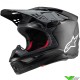 Alpinestars Supertech S-M10 Fame Crosshelm - Zwart / Carbon / Mat en Gloss