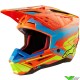 Alpinestars S-M5 Action 2 Motocross Helmet - Fluo Orange / Cyaan / Fluo Yellow