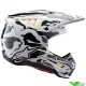 Alpinestars S-M5 Mineral Motocross Helmet - Cool Grey / Dark Grey