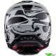 Alpinestars S-M5 Mineral Motocross Helmet - Cool Grey / Dark Grey