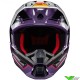 Alpinestars S-M5 Sail Motocross Helmet - Violet / Black / Silver