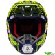 Alpinestars S-M5 Rash Motocross Helmet - Night Navy / Fluo Yellow