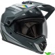 Bell MX-9 Alpine Adventure Helm - Grijs / Blauw