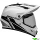 Bell MX-9 Alpine Adventure Helm - Wit / Zwart
