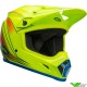 Bell MX-9 Zone Motocross Helmet - Fluo Yellow