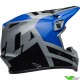 Bell MX-9 Alter Ego Motocross Helmet - Blue / Grey