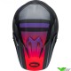 Bell MX-9 Alter Ego Motocross Helmet - Black / Red / Purple