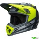 Bell MX-9 Alter Ego Motocross Helmet - Fluo Yellow / Camo