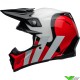 Bell Moto-9s Flex Cousteau Motocross Helmet - Red / White