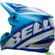 Bell Moto-9s Flex Rail Crosshelm - Blauw