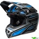 Bell Moto-10 Webb Marmont Crosshelm - Blauw