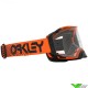 Oakley Airbrake B1B Motocross Goggles - Orange / Clear Lens