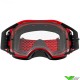 Oakley Airbrake B1B Motocross Goggles - Red / Clear Lens