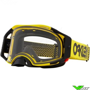 Oakley Airbrake B1B Motocross Goggles - Yellow / Clear Lens