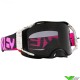 Oakley Airbrake Splatter Motocross Goggles - Pink / Dark Lens