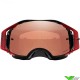 Oakley Airbrake Flux Motocross Goggles - Black / Prizm Black Lens