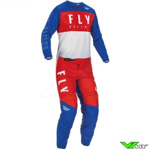 Fly Racing F-16 2022 Kinder Crosspak - Rood / Blauw