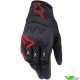 Alpinestars Techdura Enduro Gloves - Fire Red / Black