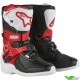 Alpinestars Tech 3s Youth Motocross Boots - Bright Red / Black