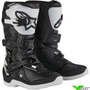 Alpinestars Tech 3s Kinder Crosslaarzen - Zwart / Wit