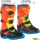Alpinestars Tech 3s Youth Motocross Boots - Fluo Orange / Fluo Yellow / Enamel Blue