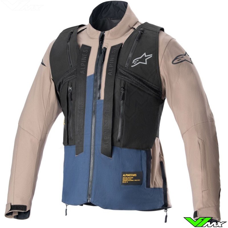 Alpinestars Techdura Enduro Jacket - Falcon Brown / Night Navy