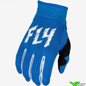 Fly Racing F-16 2024 Youth Motocross Gloves - True Blue
