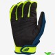 Fly Racing F-16 2024 Youth Motocross Gloves - Navy / Fluo Yellow
