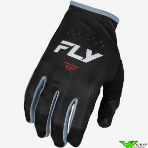 Fly Racing Lite 2024 Motocross Gloves - Black / White / Red
