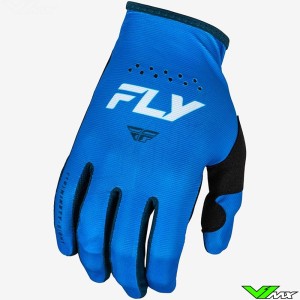 Fly Racing Lite 2024 Crosshandschoenen - Blauw