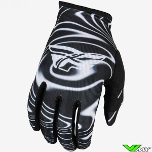 Fly Racing Lite Wraped 2024 Motocross Gloves - Black / White