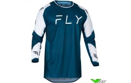 Fly Racing Evolution 2024 Cross shirt - Navy / Wit