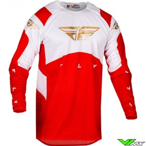 Fly Racing Evolution 2024 Cross shirt - Rood / Wit