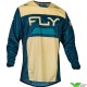 Fly Racing Kinetic Reload 2024 Cross shirt - Ivoor / Navy / Cobalt